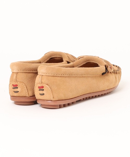 Minnetonka(ミネトンカ)の「MINNETONKA ミネトンカ / ビーズ刺繍 スエードモカシン THUNDERBIRD ANIMIKI サンダーバード(モカシン/デッキシューズ・レディース・ブラック/グレー/ベージュ/ブラウン/シルバー・6/7/8/5)」の12枚目の写真