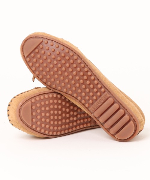 Minnetonka(ミネトンカ)の「MINNETONKA ミネトンカ / ビーズ刺繍 スエードモカシン THUNDERBIRD ANIMIKI サンダーバード(モカシン/デッキシューズ・レディース・ブラック/グレー/ベージュ/ブラウン/シルバー・6/7/8/5)」の13枚目の写真