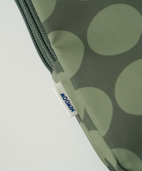 MOOMIN（ムーミン）の「【MOOMIN】(ムーミン) 手書き風ドット柄 刺繍 スマホショルダーバッグ RMMC-03（ショルダーバッグ・レディース・カーキ/ブラック・ONE SIZE）」の14枚目の写真