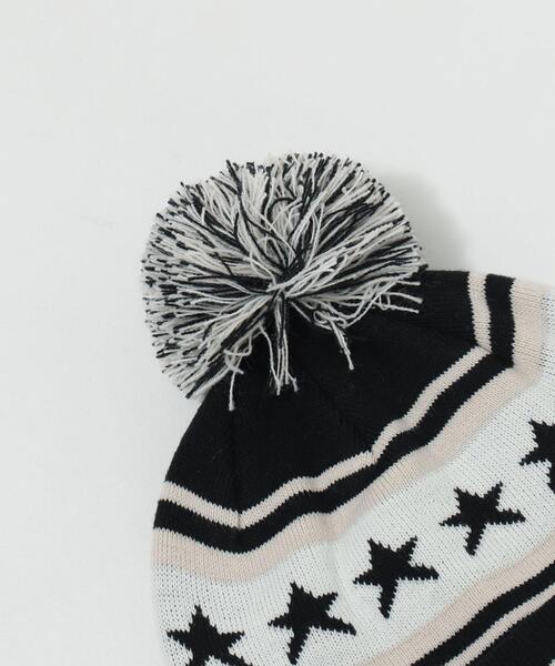 CONVERSE（コンバース）の「WEGO/CONVERSE PON WATCH（ニットキャップ/ビーニー・レディース・ワイン/ブラック/ネイビー・FREE）」の15枚目の写真