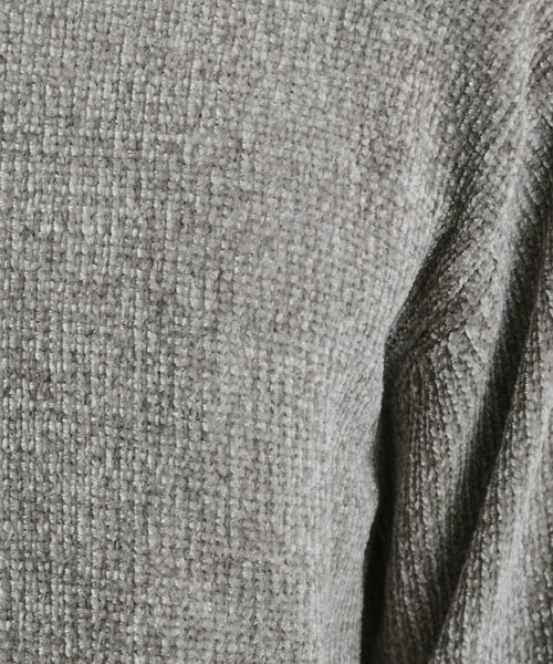 tk.TAKEO KIKUCHI（ティーケータケオキクチ）の「モールニット（ニット/セーター・メンズ・グレー/ブルー/チャコールグレー/アイボリー・02/04/03）」の12枚目の写真