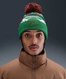 NIKE(ナイキ)のナイキ ピーク ウィンター ワンダーランド ビーニー / Nike Peak Winter Wonderland Beanie HV7024-324 Pine Green(ニットキャップ/ビーニー)