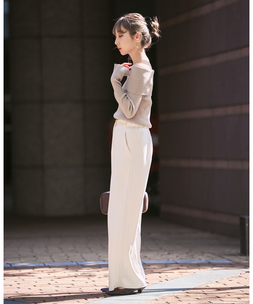 セール】ラメmixオフショルニット（ニット/セーター）｜NOBLE