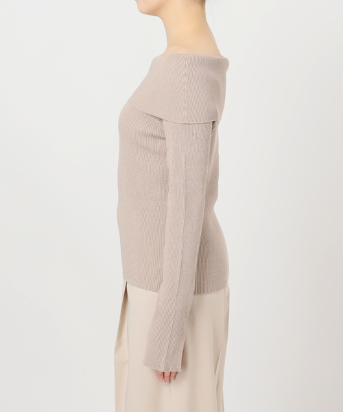 セール】ラメmixオフショルニット（ニット/セーター）｜NOBLE