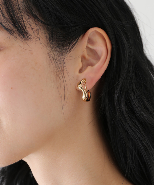 PHILIPPE AUDIBERT（フィリップ オーディベール）の「PHILIPPE AUDIBERT/フィリップ・オーディベール ニュアンスイヤリング BOC6624:OI（イヤリング・レディース・ゴールド・FREE）」の10枚目の写真