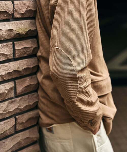 417 EDIFICE（フォーワンセブンエディフィス）の「P コーデュロイ ジャケット ”セットアップ着用可能”（テーラードジャケット・メンズ・ベージュ/ホワイト系その他/チャコールグレー/ブラック・LARGE/MEDIUM）」の11枚目の写真