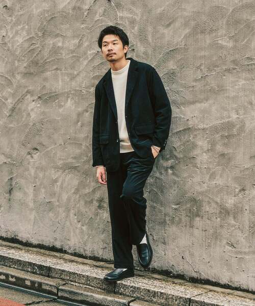 P コーデュロイ ジャケット ”セットアップ着用可能”（テーラード