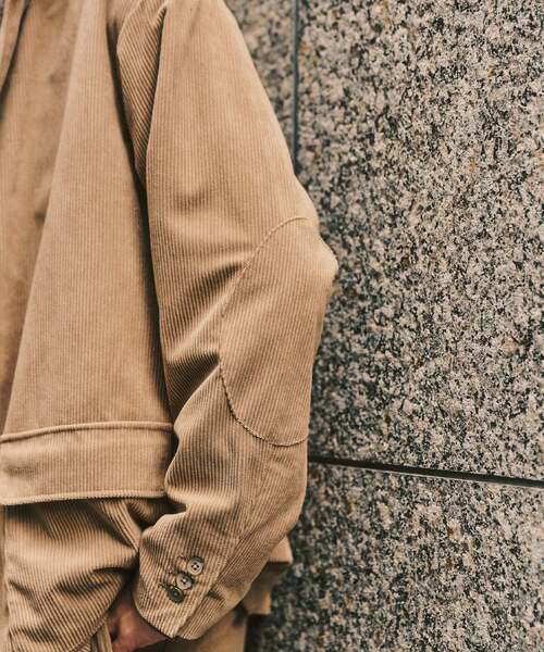 P コーデュロイ ジャケット ”セットアップ着用可能”（テーラード