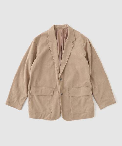 P コーデュロイ ジャケット ”セットアップ着用可能”（テーラード