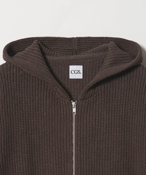 California General Store（California General Store）の「＜CGS.＞ ペーパー コットン ジップ パーカー（パーカー・メンズ・ネイビー/ダークブラウン・L/S/M）」の10枚目の写真