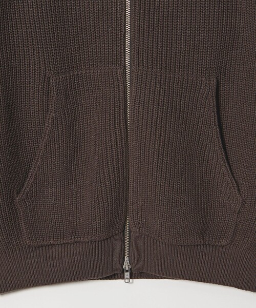 California General Store（California General Store）の「＜CGS.＞ ペーパー コットン ジップ パーカー（パーカー・メンズ・ネイビー/ダークブラウン・L/S/M）」の14枚目の写真
