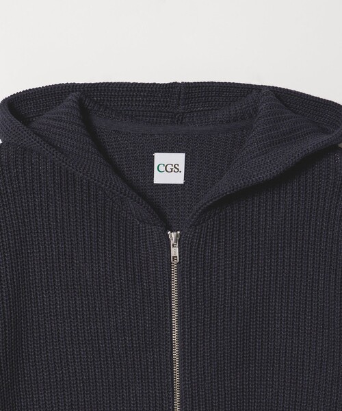 California General Store（California General Store）の「＜CGS.＞ ペーパー コットン ジップ パーカー（パーカー・メンズ・ネイビー/ダークブラウン・L/S/M）」の19枚目の写真