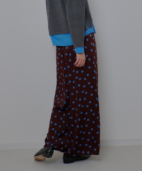allureville(アルアバイル)の「コインドットイージーパンツ(その他パンツ・レディース・ブラック系その他/ブラウン系その他・1/2)」の13枚目の写真