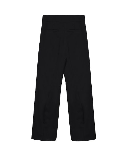 NICK&NICOLE(ニックアンドニコール)の「MINIMAL CLASSIC PINTUCK SLACKS_BLACK(スラックス・レディース・その他・SMALL/LARGE/MEDIUM)」の7枚目の写真