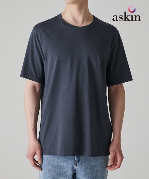 MUSINSA STANDARD（ムシンサスタンダード）の「[クールタンダード] ベーシッククルーネックTシャツ [アイアングレー]（Tシャツ/カットソー・メンズ・その他・LARGE/X-LARGE/XX-LARGE/XXX-LARGE/SMALL/MEDIUM）」の6枚目の写真