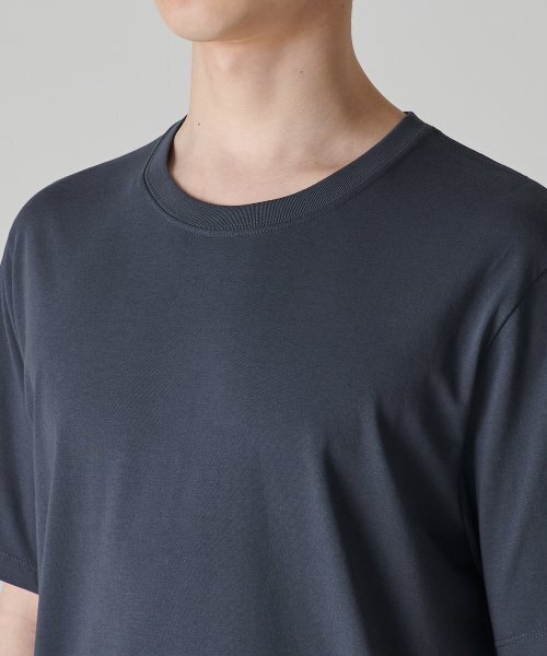 MUSINSA STANDARD（ムシンサスタンダード）の「[クールタンダード] ベーシッククルーネックTシャツ [アイアングレー]（Tシャツ/カットソー・メンズ・その他・LARGE/X-LARGE/XX-LARGE/XXX-LARGE/SMALL/MEDIUM）」の8枚目の写真
