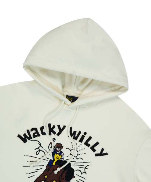 Wacky WiLLy（ワッキーウィリー）の「[ワキウィリー x Lee] グラフィックフードパーカークリーム（パーカー・レディース・その他・SMALL/MEDIUM/LARGE）」の4枚目の写真