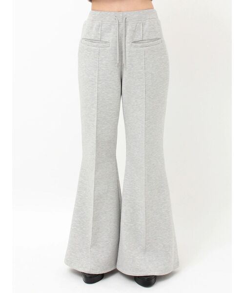 EATME（イートミー）の「【SETUP】ダンボールセンターピンタックフレアパンツ（その他パンツ・レディース・オフホワイト/グレー/ブラック・FREE）」の9枚目の写真