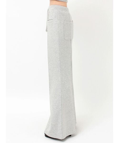 EATME（イートミー）の「【SETUP】ダンボールセンターピンタックフレアパンツ（その他パンツ・レディース・オフホワイト/グレー/ブラック・FREE）」の10枚目の写真