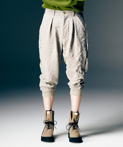 Crinkle Sarrouel Pants / クリンクルサルエルパンツ（その他パンツ