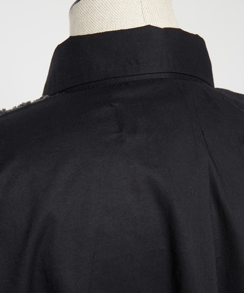 gomme(ゴム)の「フラワービッグブラウス(シャツ/ブラウス・レディース・ブラック/アイボリー・MEDIUM)」の21枚目の写真