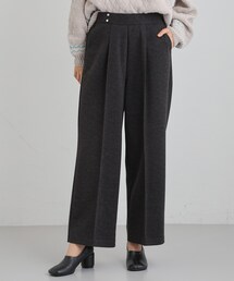 THE SHOP TK  | ピンタックワイドパンツ(その他パンツ)