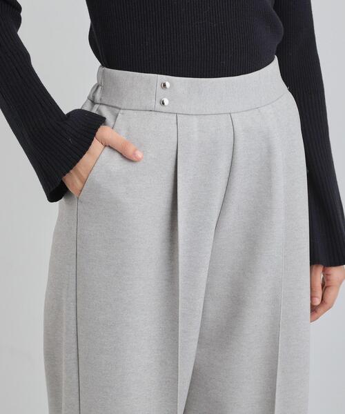 THE SHOP TK （ザ ショップ ティーケー ）の「ピンタックワイドパンツ（その他パンツ・レディース・ナチュラル/スミクロ・12/13）」の5枚目の写真