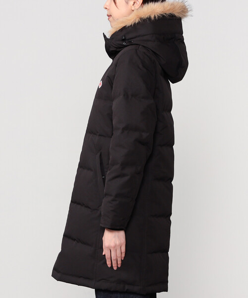 DANTON | ファー付キルトダウンコート WOMEN（ダウンジャケット/コート