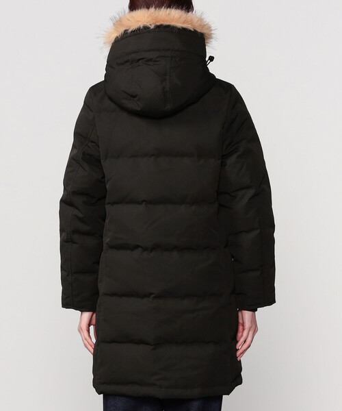 DANTON | ファー付キルトダウンコート WOMEN（ダウンジャケット/コート