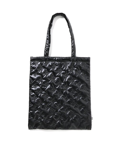 algy(アルジー)の「りぼんキルトトート(トートバッグ・キッズ・オフホワイト/ブラック・FREE)」の3枚目の写真