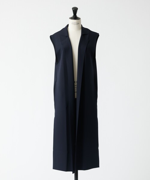 DESIGNWORKS（デザインワークス）の「ロングジレベスト（ベスト・レディース・ネイビー・フリー）」の13枚目の写真