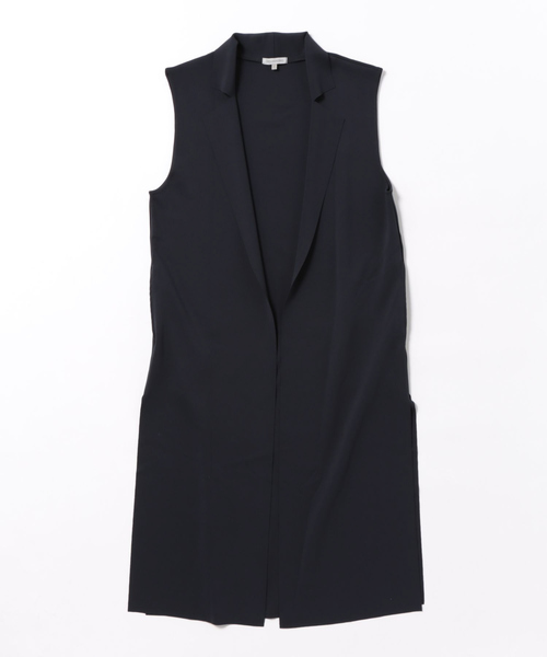 DESIGNWORKS（デザインワークス）の「ロングジレベスト（ベスト・レディース・ネイビー・フリー）」の9枚目の写真