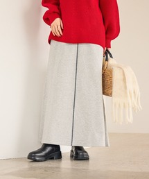 studio CLIP | 裏毛ステッチAラインスカート[プチサイズあり](スカート)