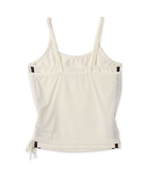 adidas（アディダス）の「adidas DOUBLE LAYERED TANK TOP / アディダス ダブル レイヤード タンクトップ（タンクトップ・レディース・ホワイト・L/M/S）」の9枚目の写真