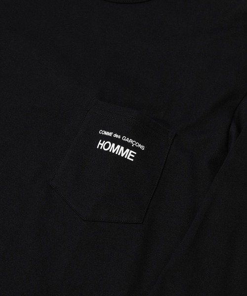 COMME des GARCONS HOMME（コム デ ギャルソン・オム）の「COTTON PLAIN LOGO LONG-SLEEVE SHIRTS（Tシャツ/カットソー・メンズ・グレー/ブラック/ホワイト/ネイビー・XL/L/M/S）」の7枚目の写真