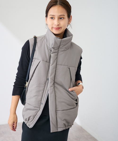 セール】ピグメントダイ中綿ベスト（その他アウター）｜FRAMeWORK