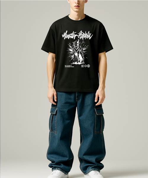 MONSTER REPUBLIC(モンスターリパブリック)の「ハウリングホワイトTシャツブラック_B8138(Tシャツ/カットソー・レディース・その他・SMALL/MEDIUM/LARGE/X-LARGE)」の2枚目の写真
