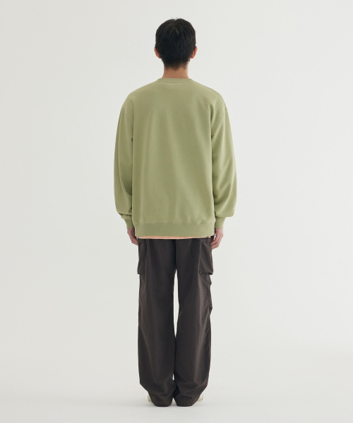 COVERNAT(カバーナット)の「センターロゴ スウェット Sage Green(スウェット・メンズ・その他・MEDIUM/SMALL/LARGE/X-LARGE)」の6枚目の写真