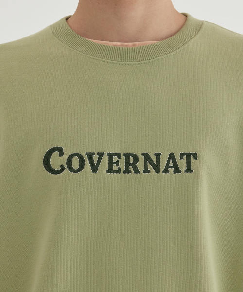 COVERNAT(カバーナット)の「センターロゴ スウェット Sage Green(スウェット・メンズ・その他・MEDIUM/SMALL/LARGE/X-LARGE)」の8枚目の写真