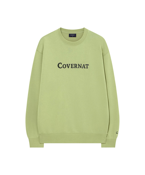 COVERNAT(カバーナット)の「センターロゴ スウェット Sage Green(スウェット・メンズ・その他・MEDIUM/SMALL/LARGE/X-LARGE)」の9枚目の写真