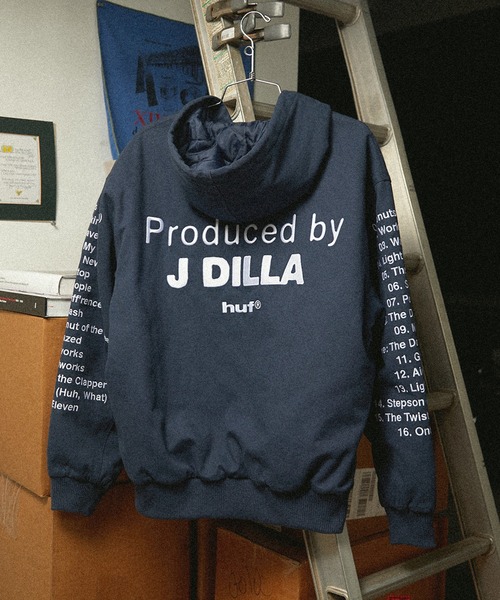 HUF X J DILLA TRACKLIST WORK JACKET（ブルゾン）｜HUF（ハフ）の