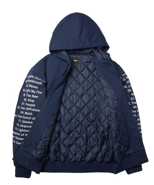 HUFのjacket HUF X J DILLA TRACKLIST WORK JACKET（ブルゾン）｜HUF（ハフ）の