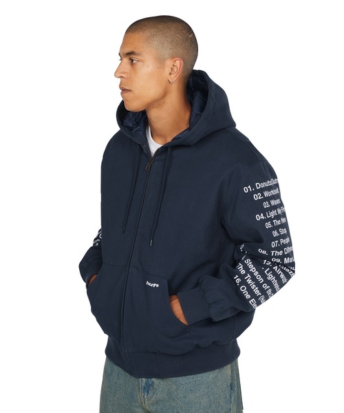 HUF X J DILLA TRACKLIST WORK JACKET（ブルゾン）｜HUF（ハフ）の