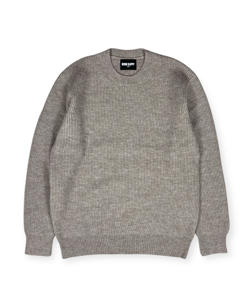 BORN SLIPPY(ボーンスリッピー)の「Soft Hachi Cushion Round Knit (Choco)(ニット/セーター・メンズ・その他・FREE)」の5枚目の写真