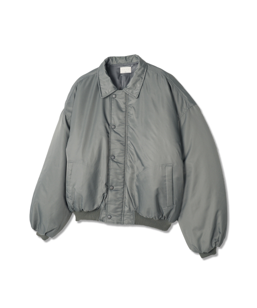 フィールドツーウェイカラー春ボンバージャケット（カーキ）（MA-1