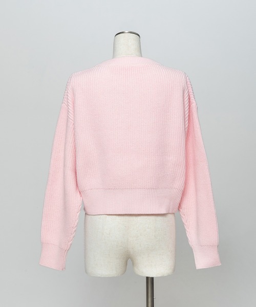 セール】浅VネックニットTOPS（ニット/セーター）｜WCJ（ダブルシー