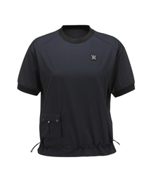 ☆ANEW GOLF☆アニュー韓国　レディース半袖 ☆ANEW GOLF☆アニュー韓国 LAYERED DETAIL半袖