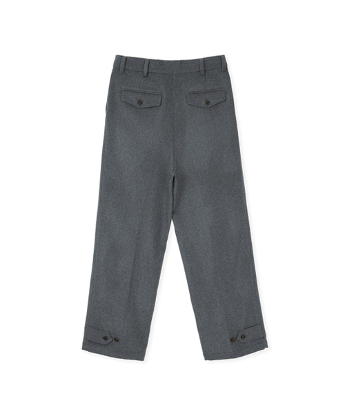 SYNQIA(シンキア)の「ボタンディテールグルカトラウザー チャコールグレー(スラックス・メンズ・その他・SMALL/MEDIUM/LARGE)」の9枚目の写真