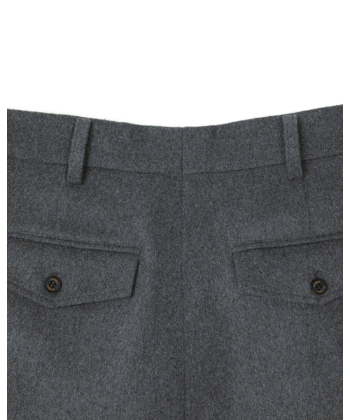 SYNQIA(シンキア)の「ボタンディテールグルカトラウザー チャコールグレー(スラックス・メンズ・その他・SMALL/MEDIUM/LARGE)」の3枚目の写真