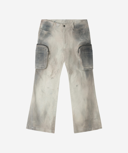 BLR(ビーエルアール)の「Double Pockets Hand Washing Flare Pants(デニムパンツ・メンズ・その他・SMALL/MEDIUM/LARGE)」の2枚目の写真